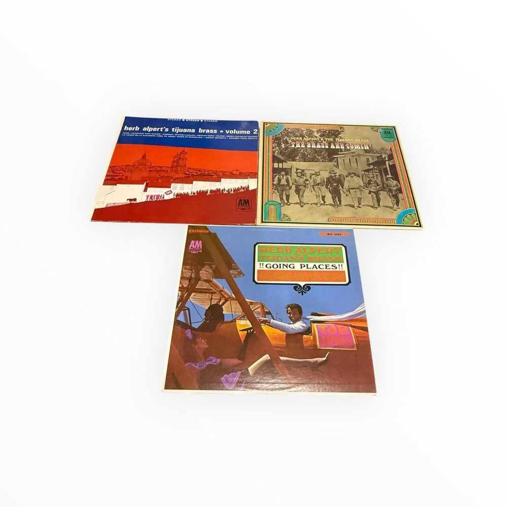 Vintage Herb Alpert Tijuana Brass 3 LP Vinyl Lot 1960s A&M Jazz Pop Instrumental